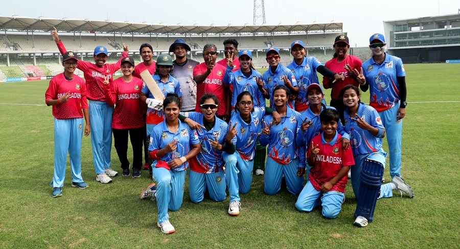 Bangladesh Blue become Champion in Bangabandhu 9th Bangladesh Games 2020