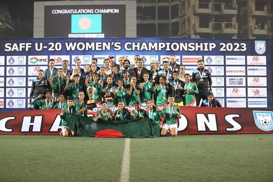 BCB Congratulates Bangladesh Women’s U20 Football Team