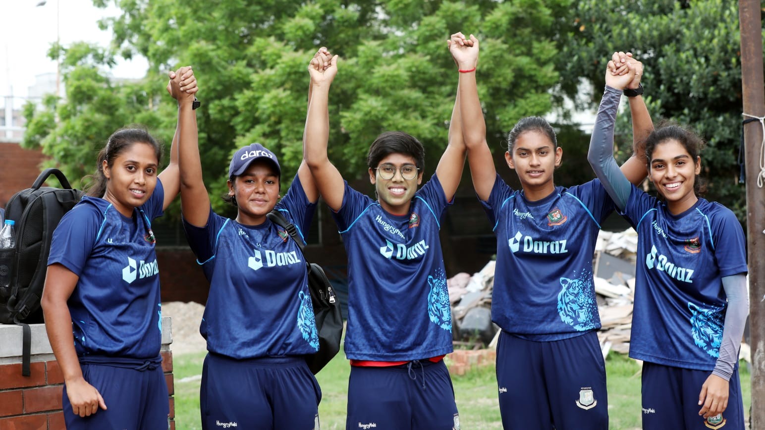 Women’s Cricket team’s practice session at SBNCS