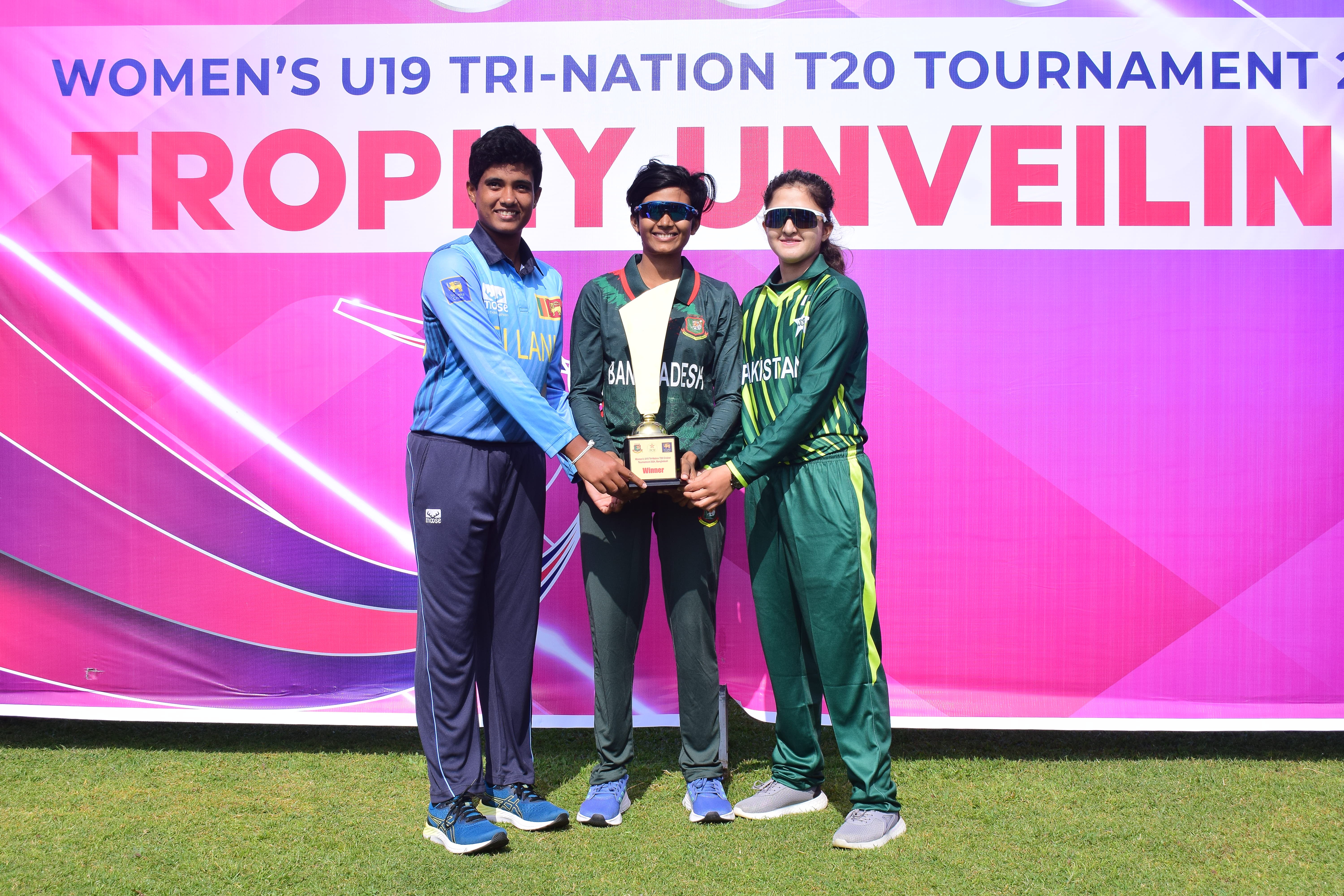 Trophy Unveiling | Women’s U19 Tri-Nation T20 Cricket Tournament 2024