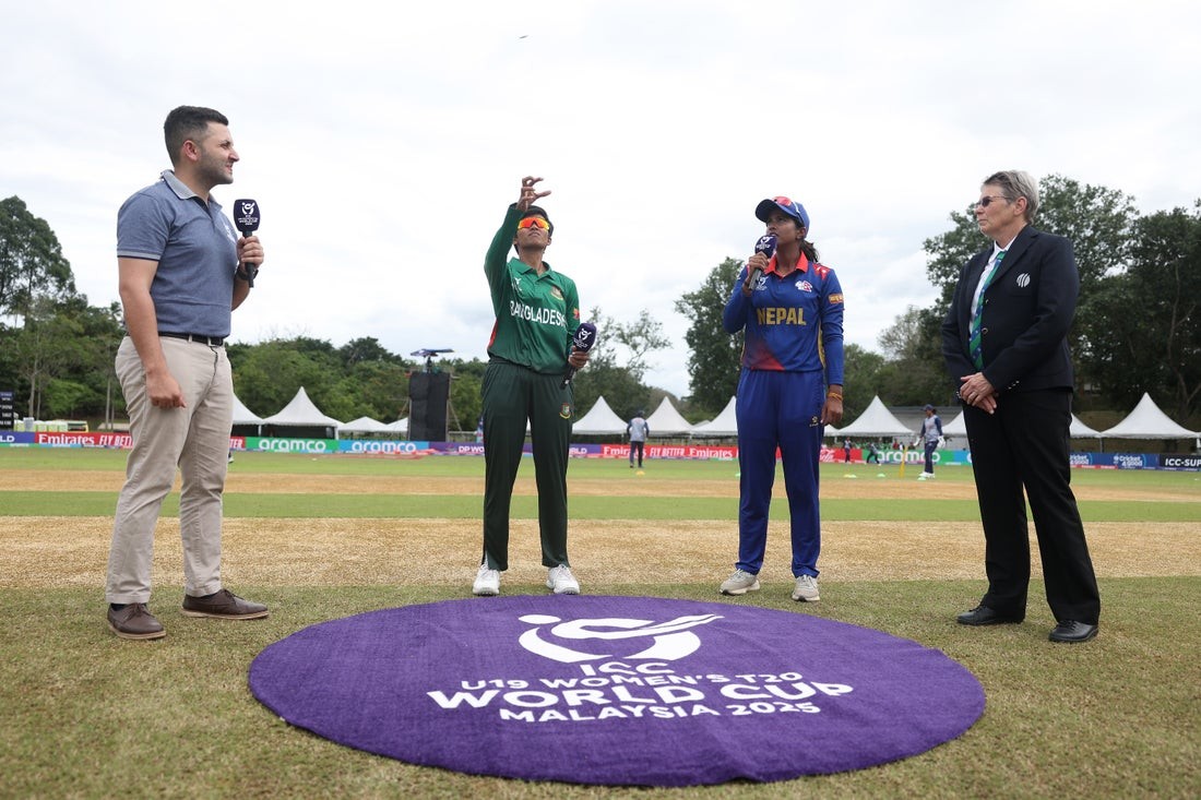 ICC Women's Under-19 T20 World Cup, 2025 | Bangladesh U19 Vs Nepal U19 | Malaysia