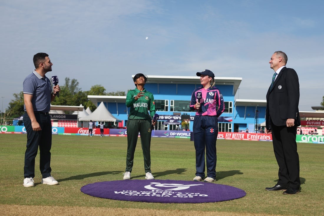 ICC Women's Under-19 T20 World Cup, 2025 | Bangladesh U19 Vs Scotland U19 | Malaysia