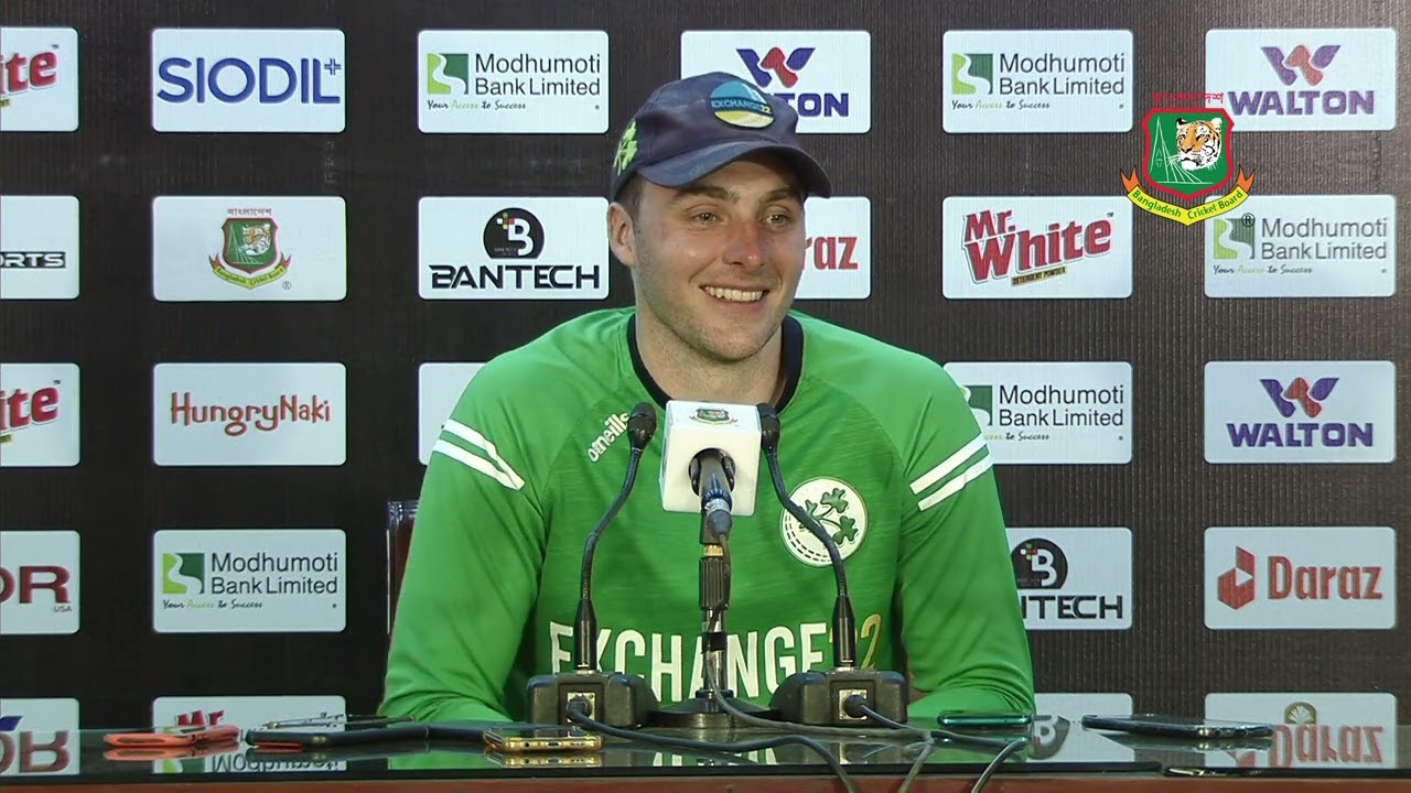 Press conference (Close of Play | Only Test) | Lorcan Tucker, Ireland Wicketkeeper Batter | Day 03
