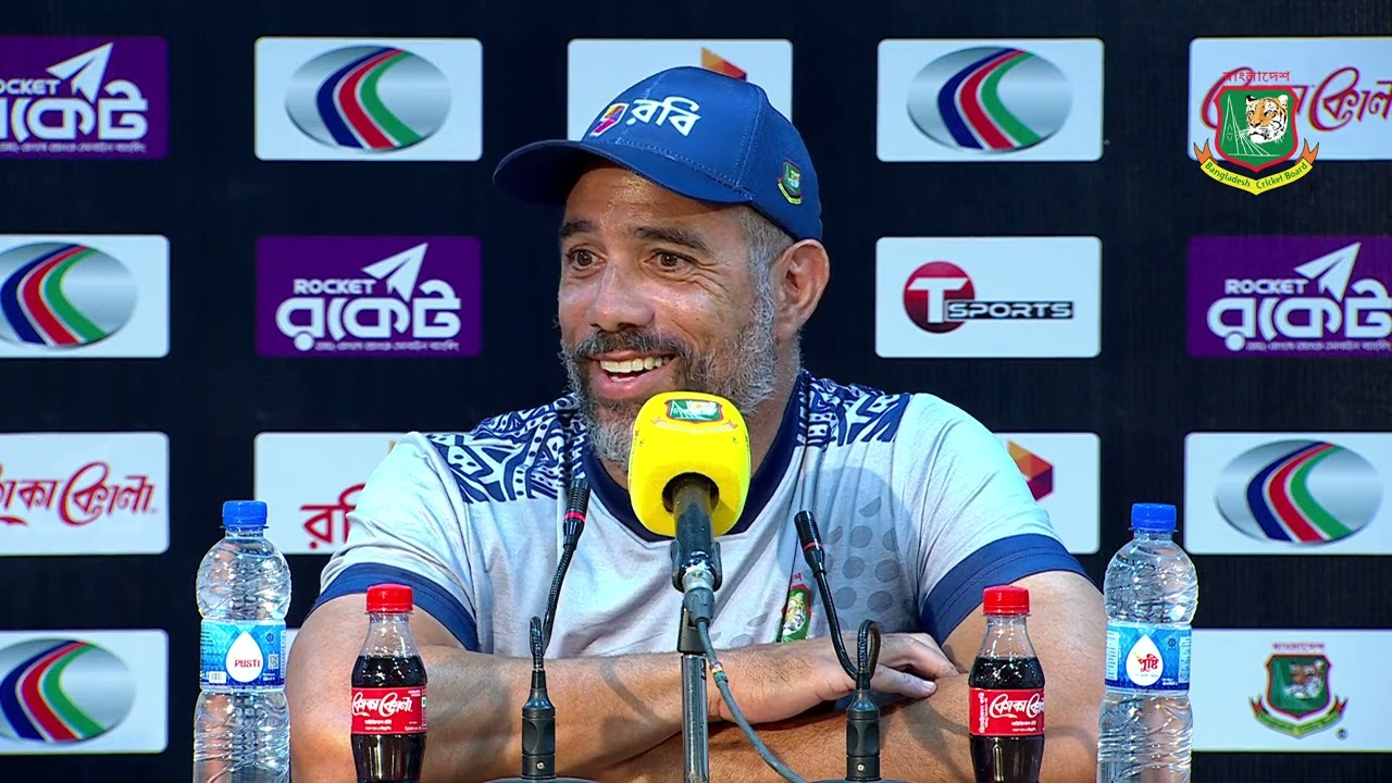 Post-match media conference | Andre Adams, Bangladesh Fast Bowling Coach | 2nd Test | Day 01