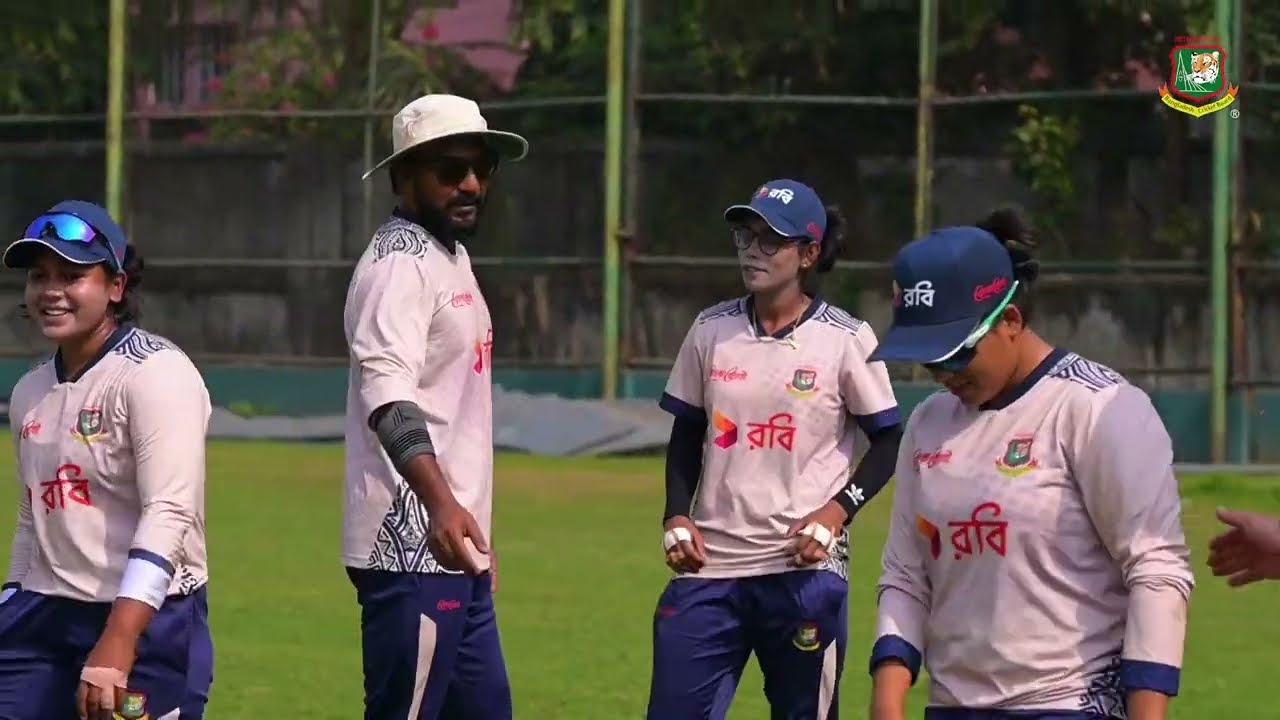 Bangladesh Women gear up with their last practice session before the 1st ODI against Ireland women