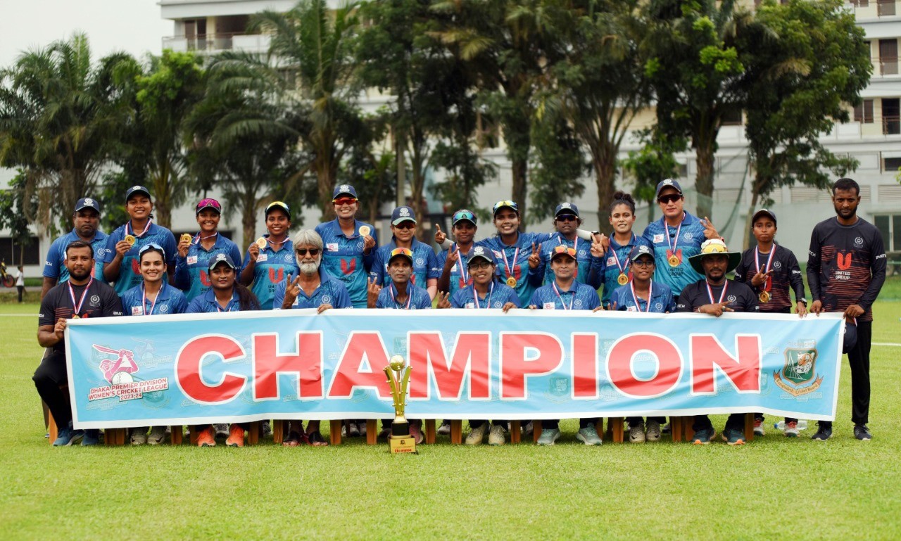 Mohammedan Sporting Club Ltd Women’s Cricket Team won the Dhaka Women’s Premier Division Cricket League 2023-24.