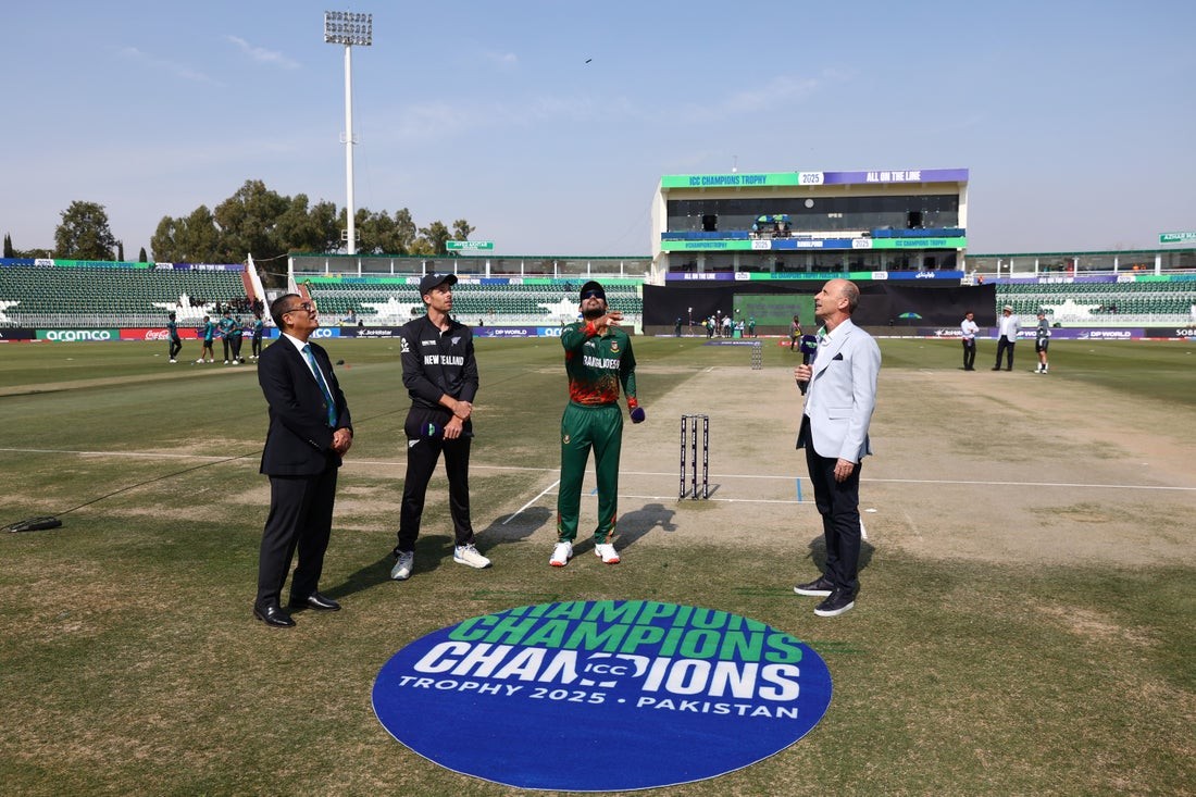 ICC Champions Trophy 2025 | Bangladesh vs New Zealand | Rawalpindi