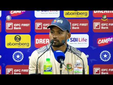 Post-match media conference | Najmul Hossain Shanto, Captain Bangladesh | INDvsBAN | 1st T20i