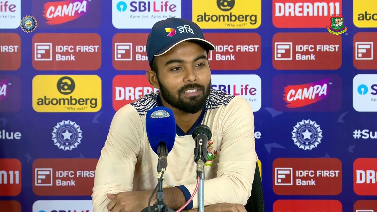 Post-match media conference | Tawhid Hridoy, Bangladesh | India vs Bangladesh | 3rd T20i | Hyderabad