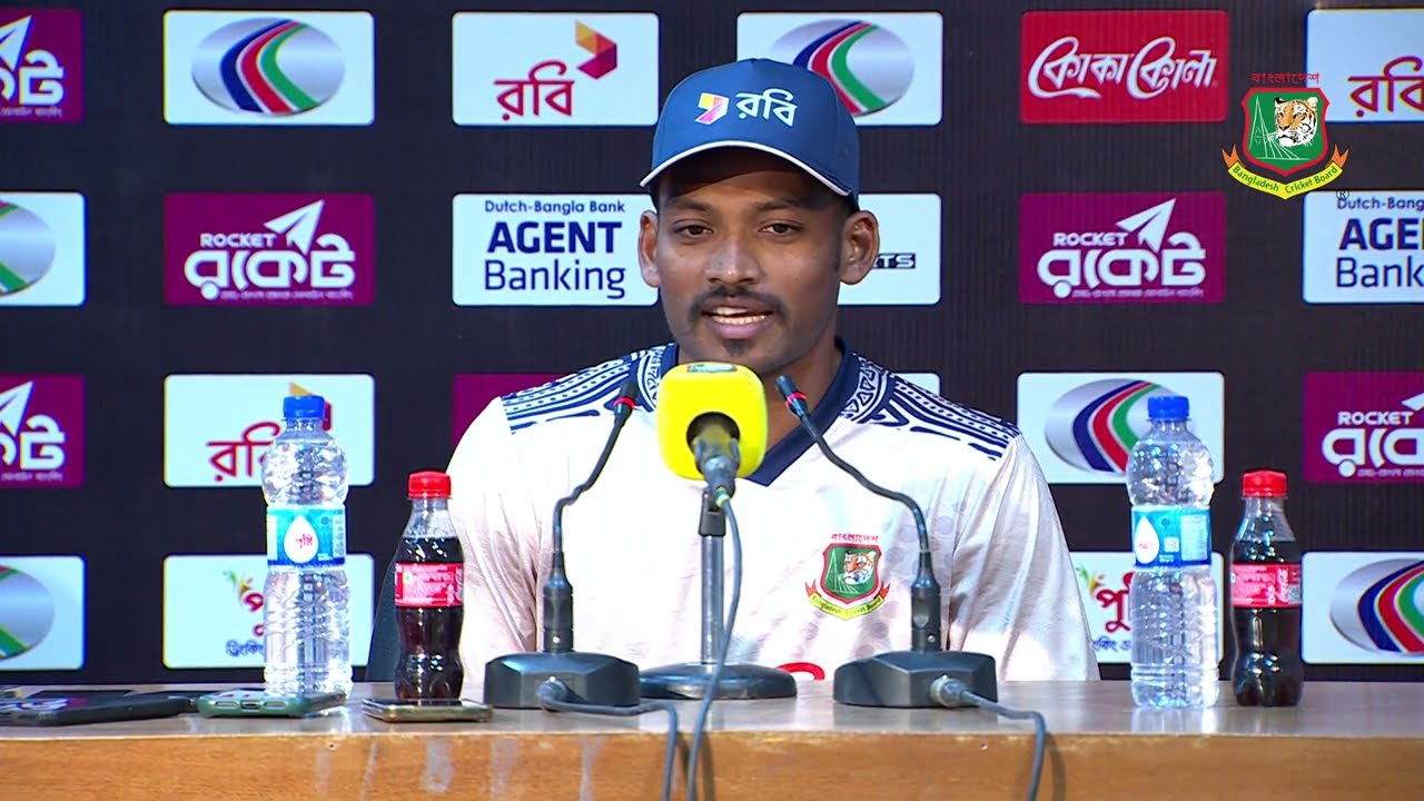 Post-match media conference | Najmul Hossain Shanto, Captain Bangladesh | BAN v SA | 2nd Test